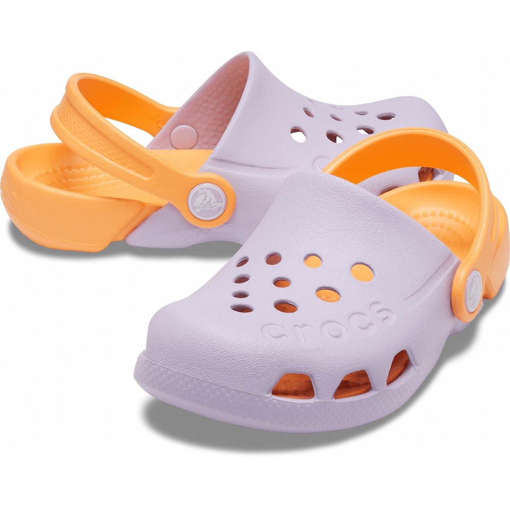 Purple Girls' Crocs Electro Clogs | NZ 1539TCEV